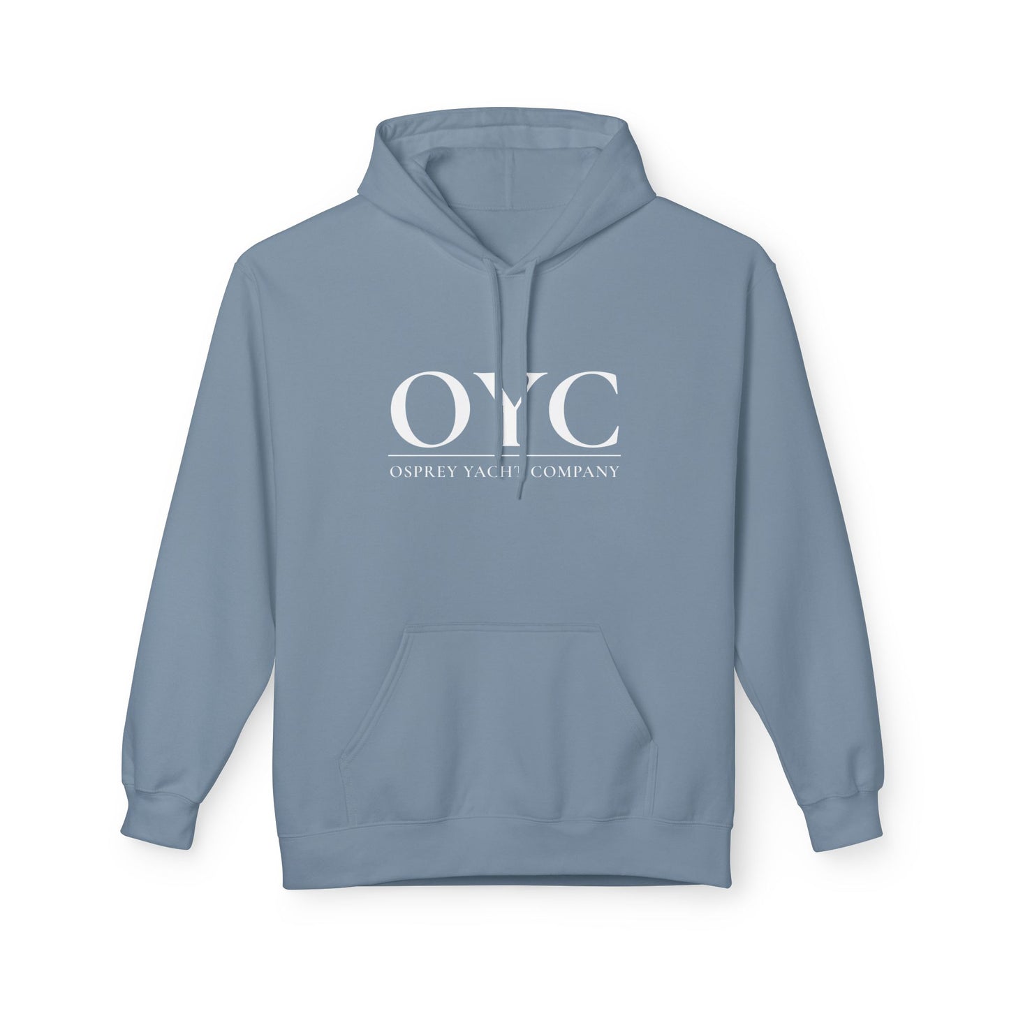 Osprey Yacht Company Hoodie, Unisex Midweight Fleece Sweatshirt, Cozy Autumn Apparel, Gift for Sailors, Fishing Lovers, Maritime Fashion