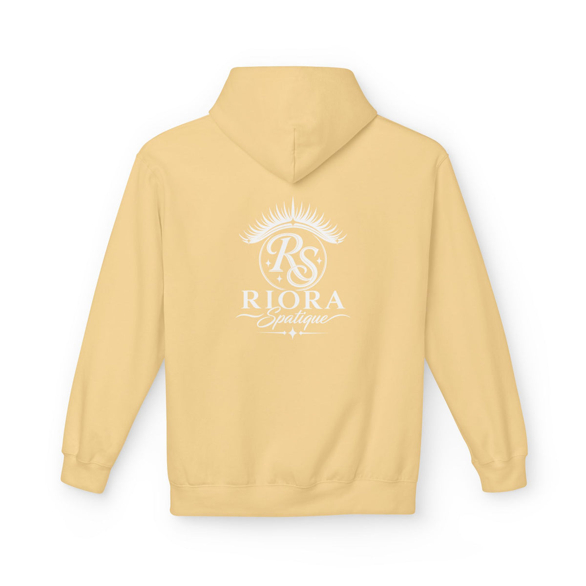 Riora Boutique Logo Hoodie — Stylish Branded Black Pullover