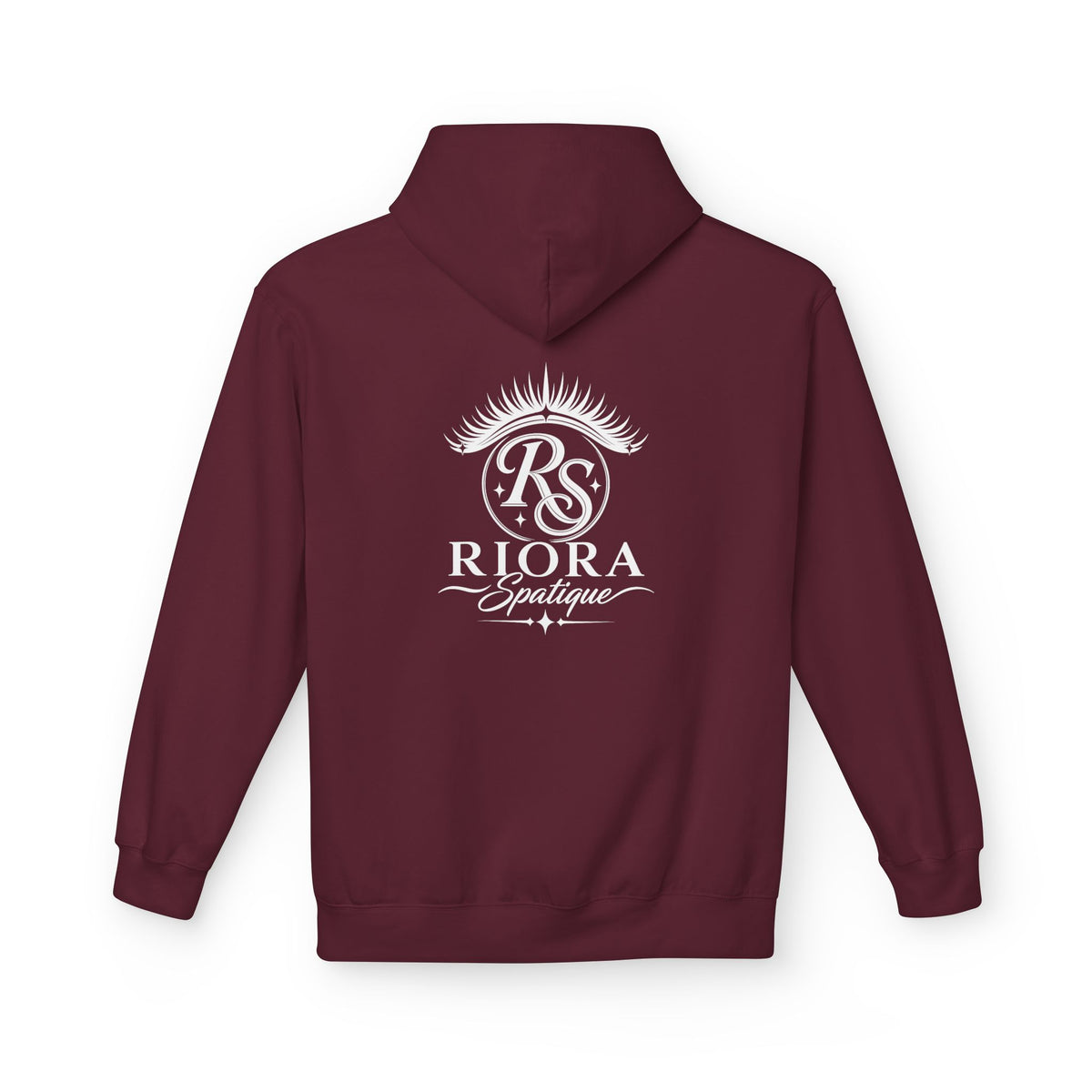 Riora Boutique Logo Hoodie — Stylish Branded Black Pullover