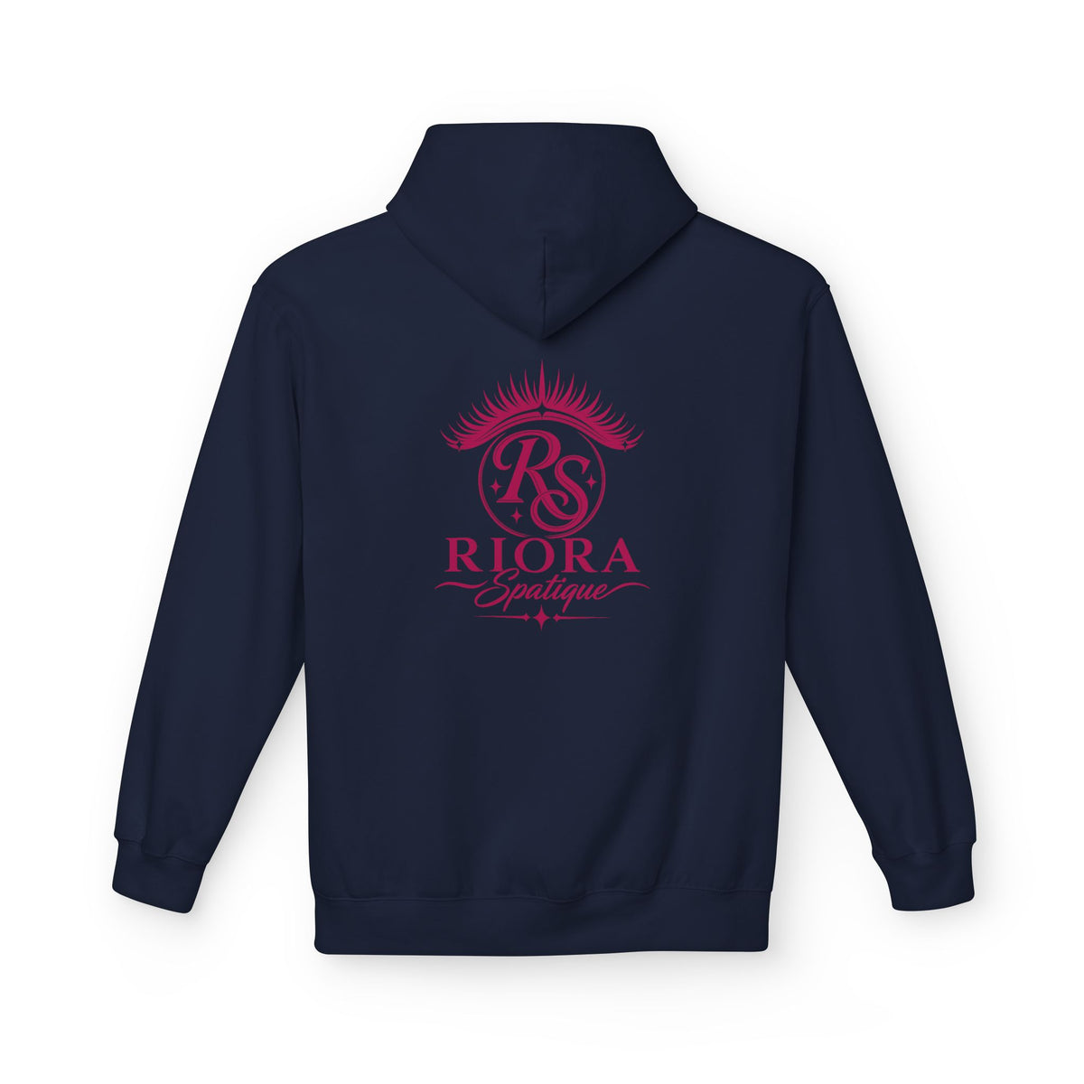 Riora Boutique Logo Hoodie — Stylish Branded Black Pullover