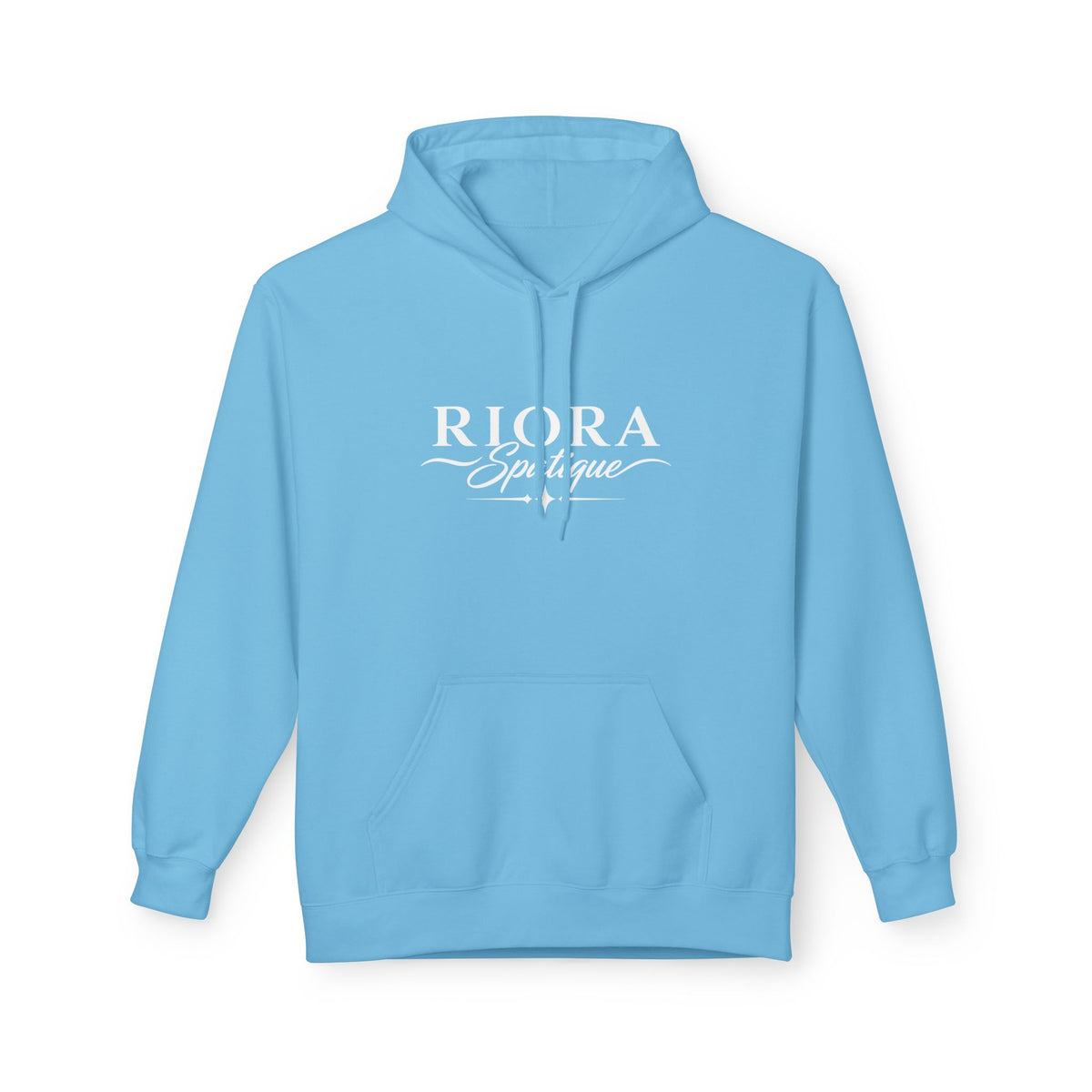 Riora Boutique Logo Hoodie — Stylish Branded Black Pullover