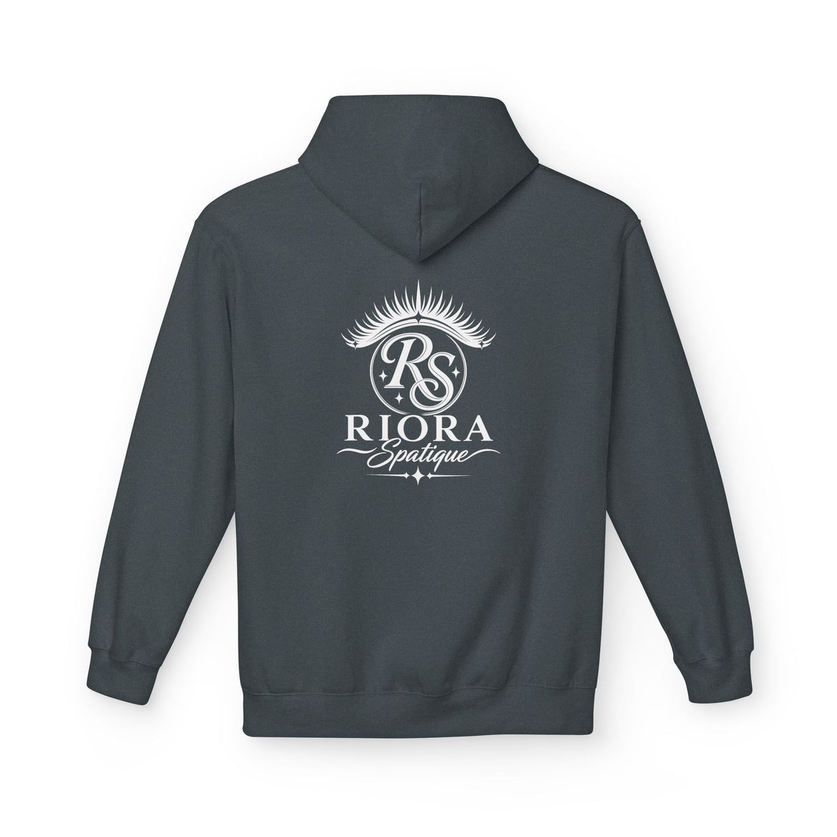 Riora Boutique Logo Hoodie — Stylish Branded Black Pullover