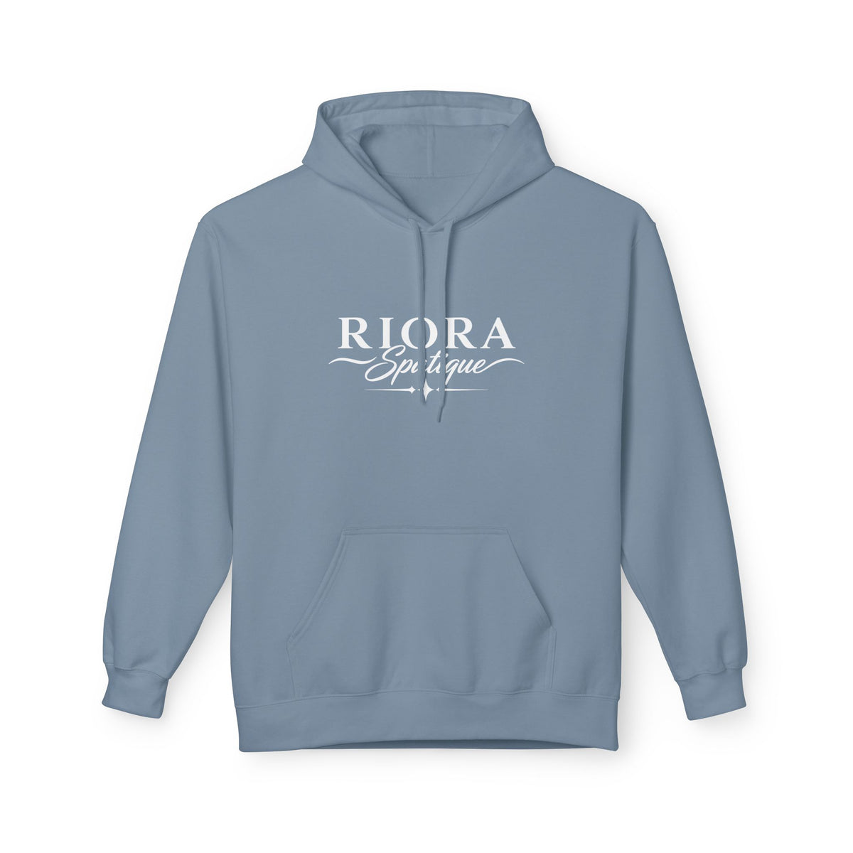 Riora Boutique Logo Hoodie — Stylish Branded Black Pullover