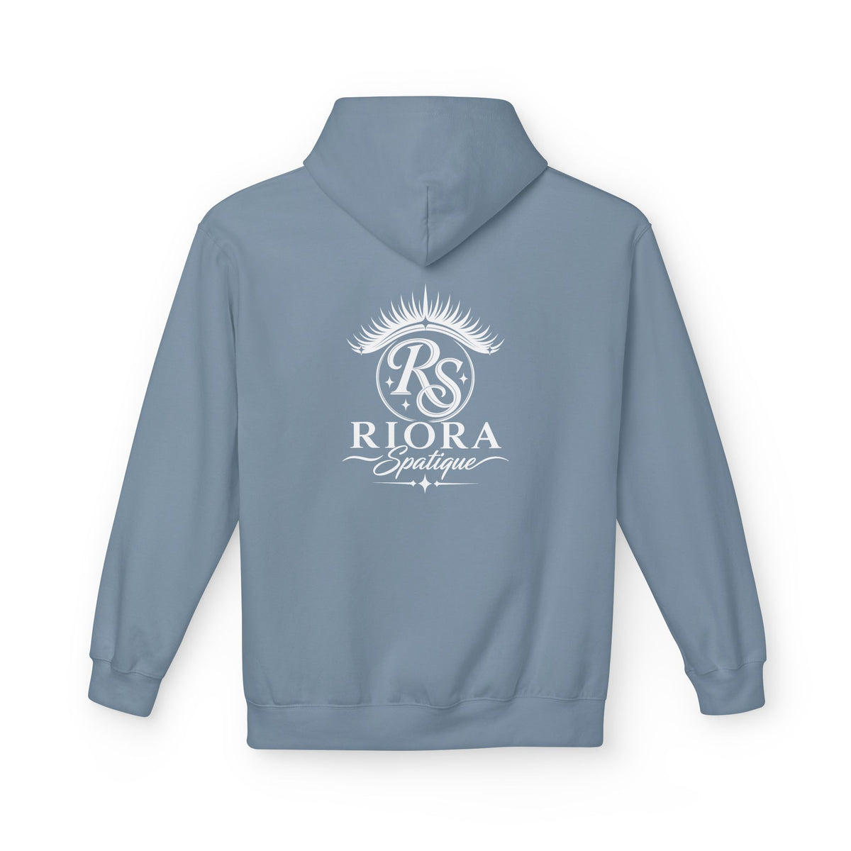 Riora Boutique Logo Hoodie — Stylish Branded Black Pullover
