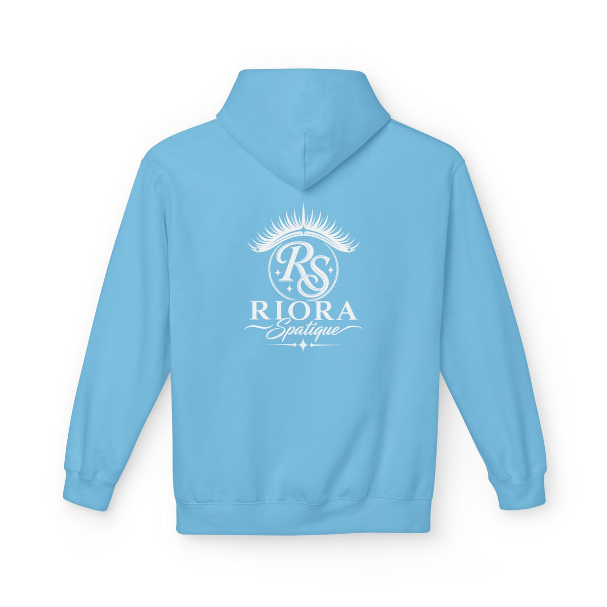 Riora Boutique Logo Hoodie — Stylish Branded Black Pullover