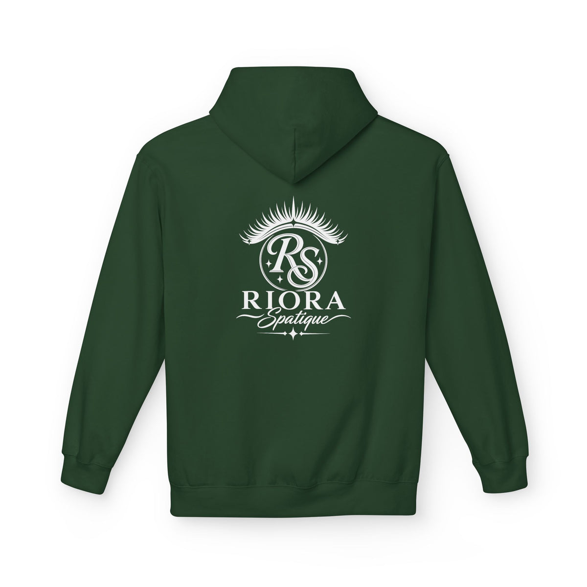 Riora Boutique Logo Hoodie — Stylish Branded Black Pullover