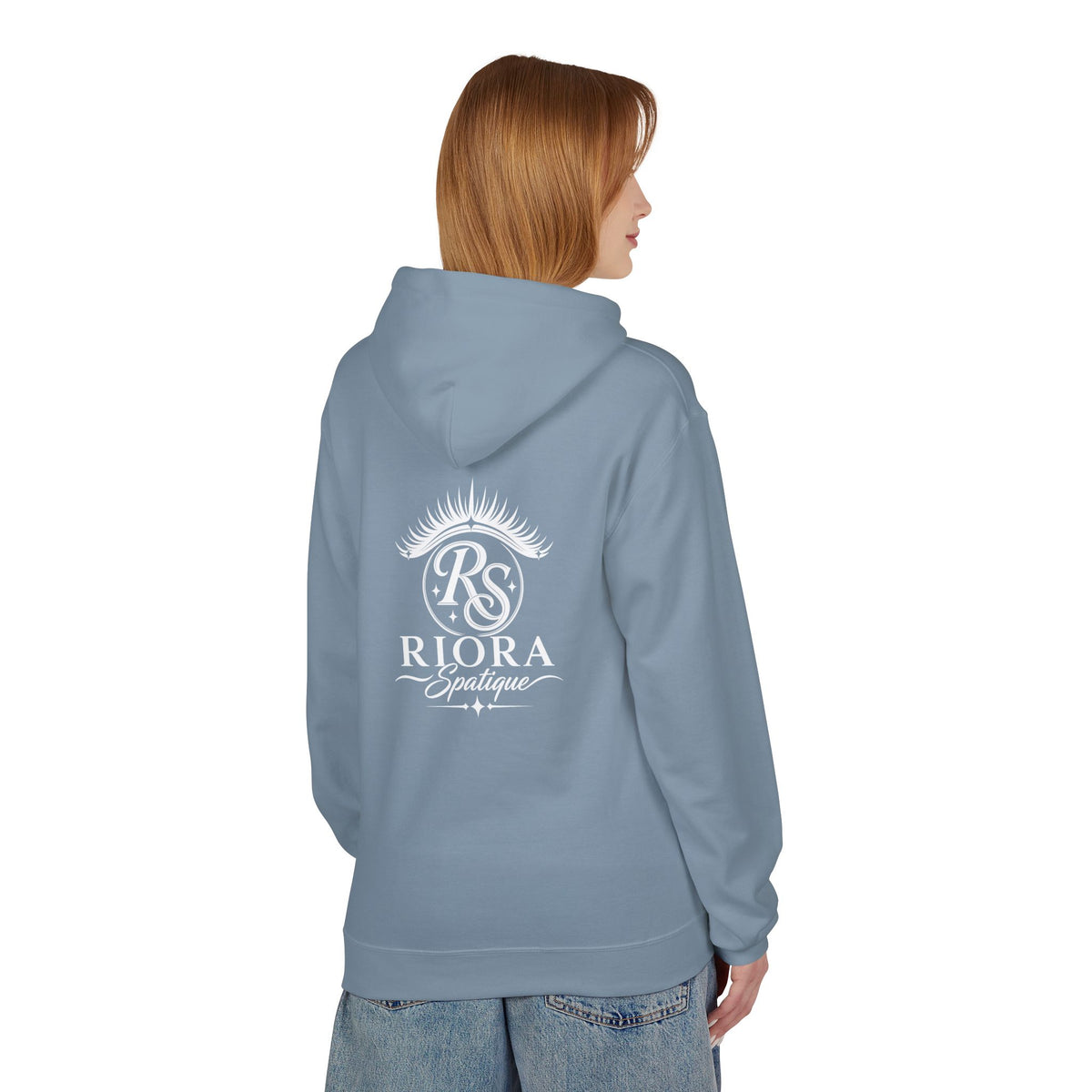 Riora Boutique Logo Hoodie — Stylish Branded Black Pullover