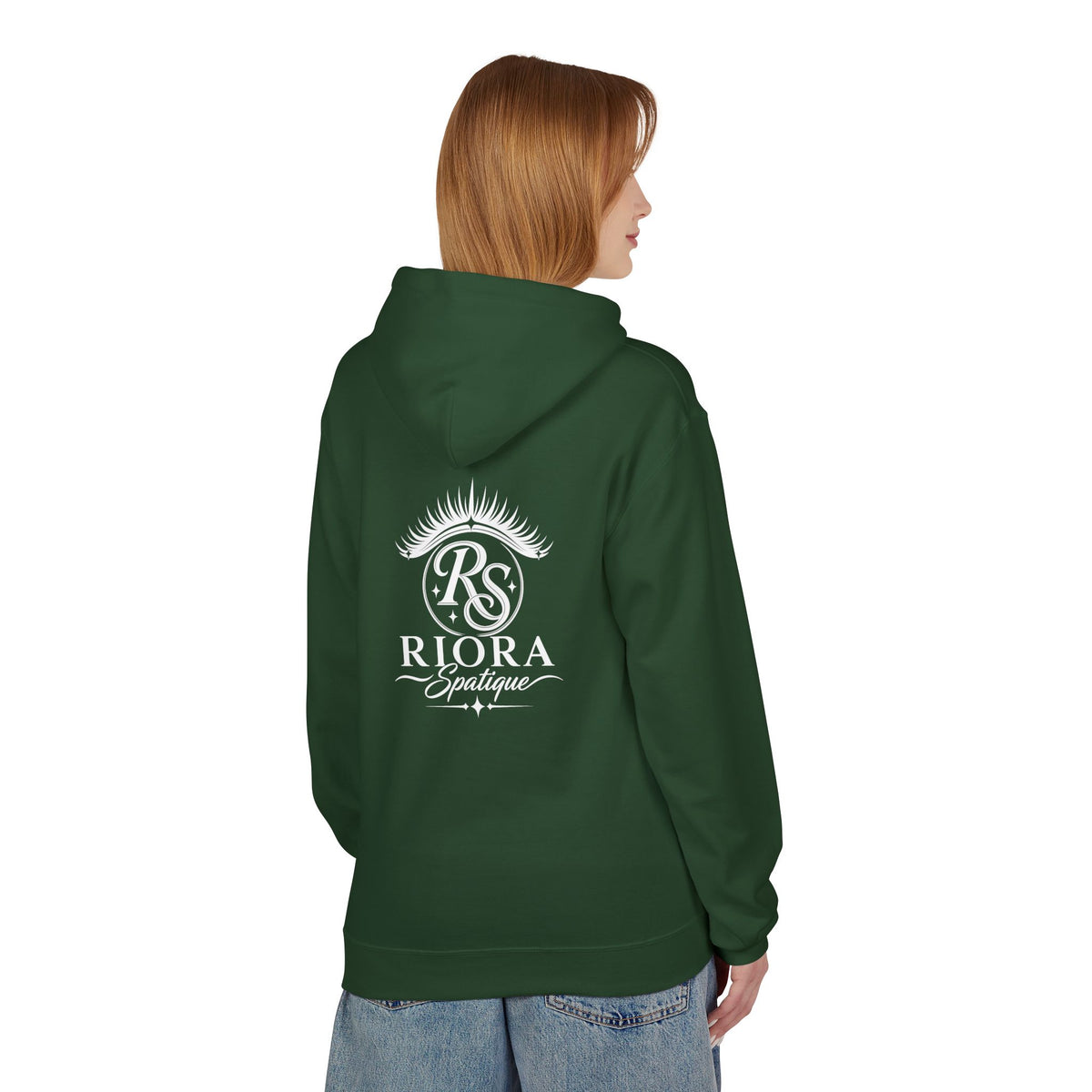 Riora Boutique Logo Hoodie — Stylish Branded Black Pullover