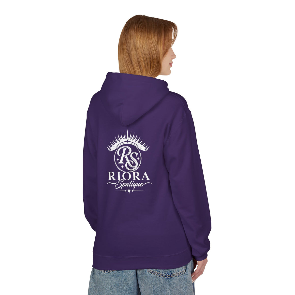 Riora Boutique Logo Hoodie — Stylish Branded Black Pullover