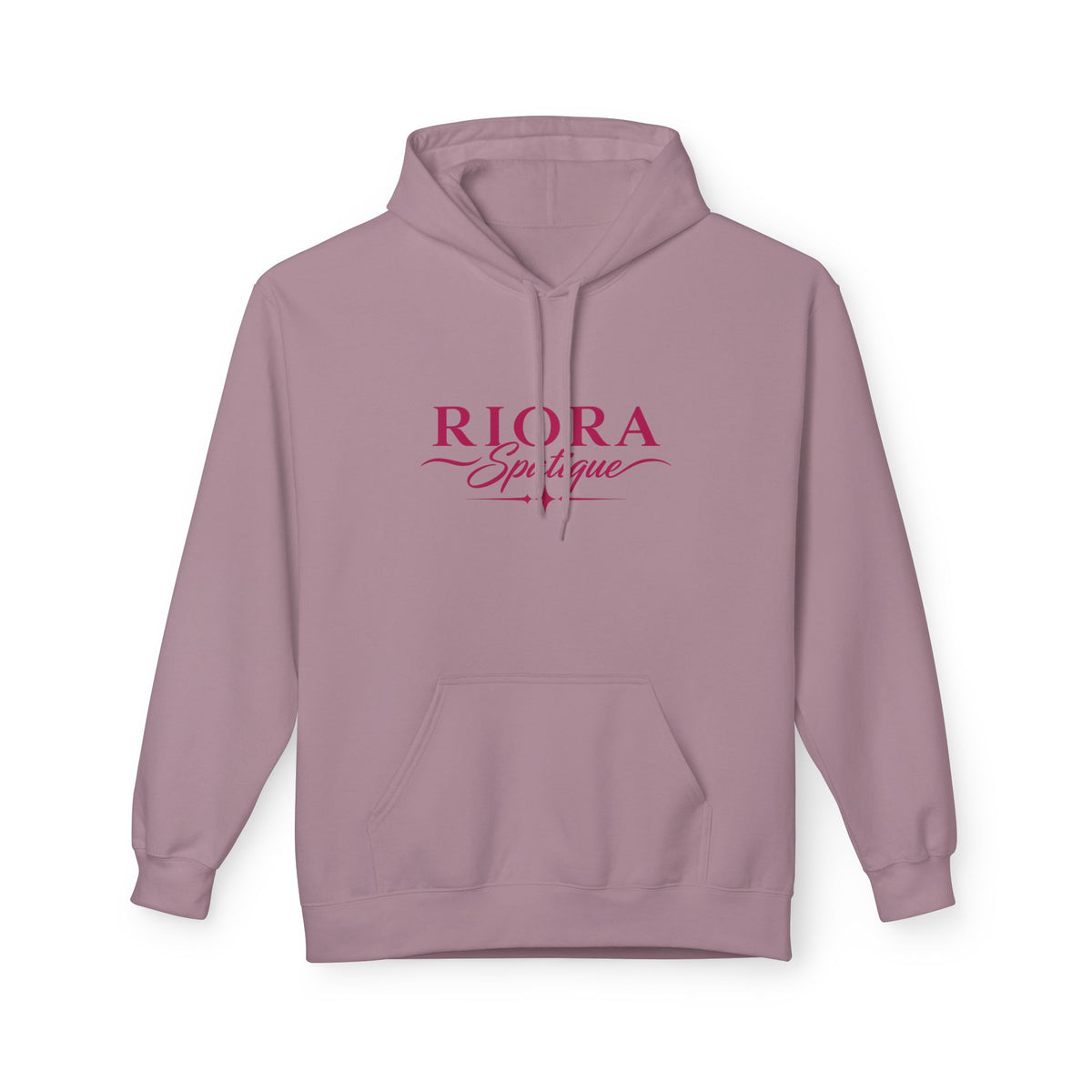 Riora Boutique Logo Hoodie — Stylish Branded Black Pullover