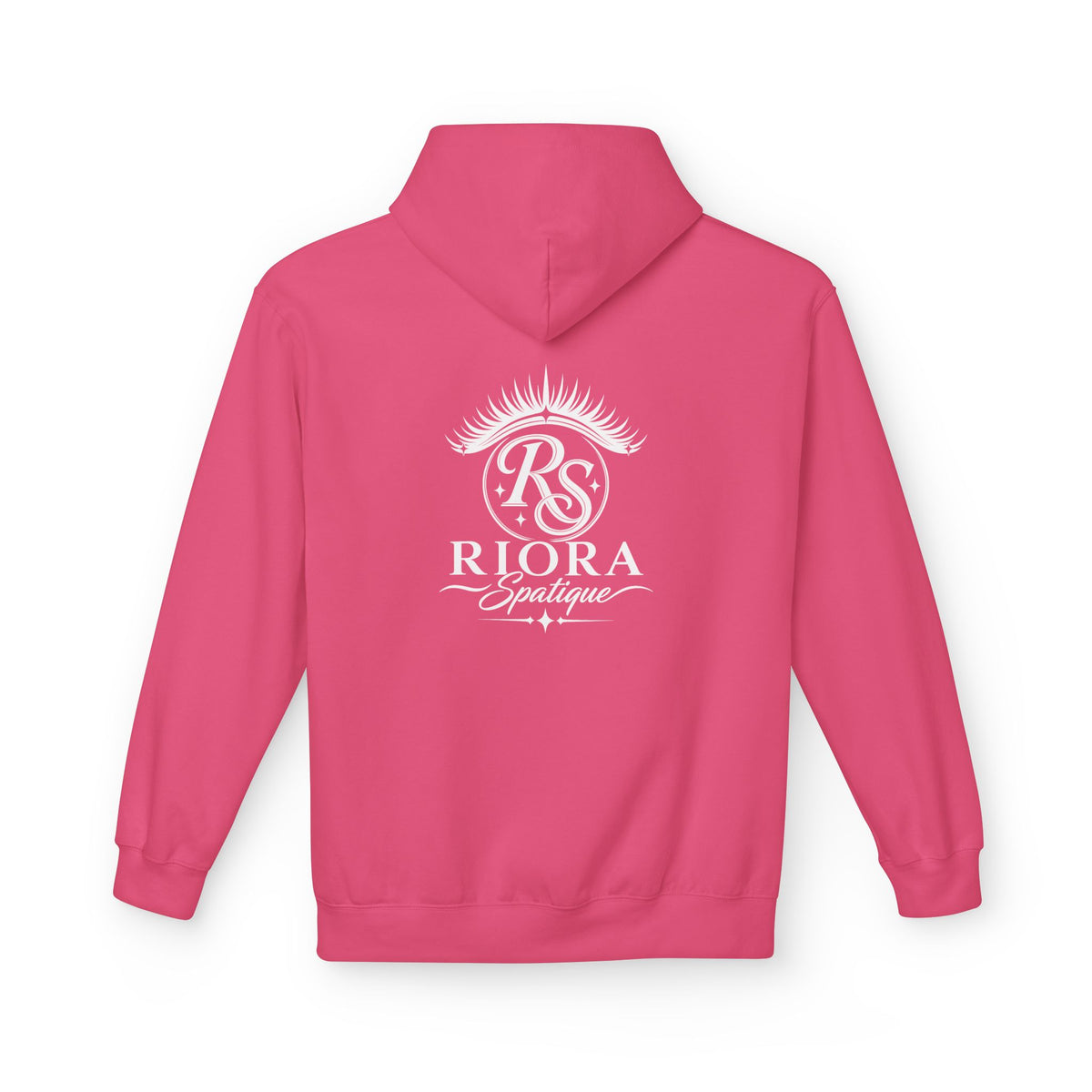 Riora Boutique Logo Hoodie — Stylish Branded Black Pullover