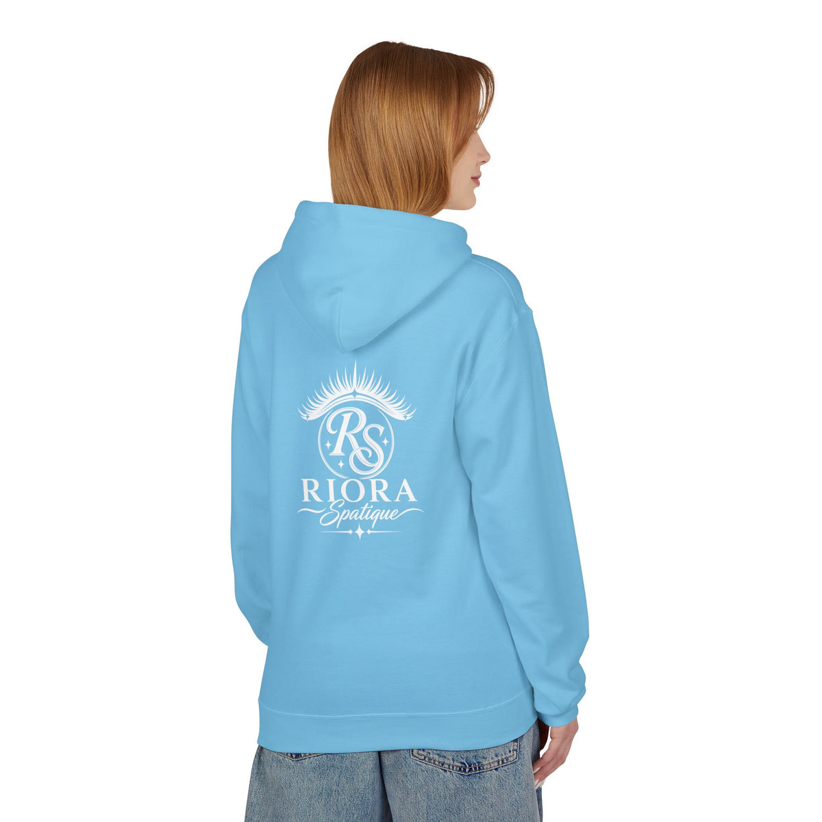 Riora Boutique Logo Hoodie — Stylish Branded Black Pullover
